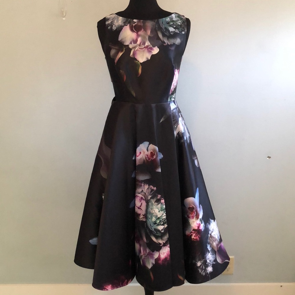Ted Baker Tea Length Cocktail Dress
